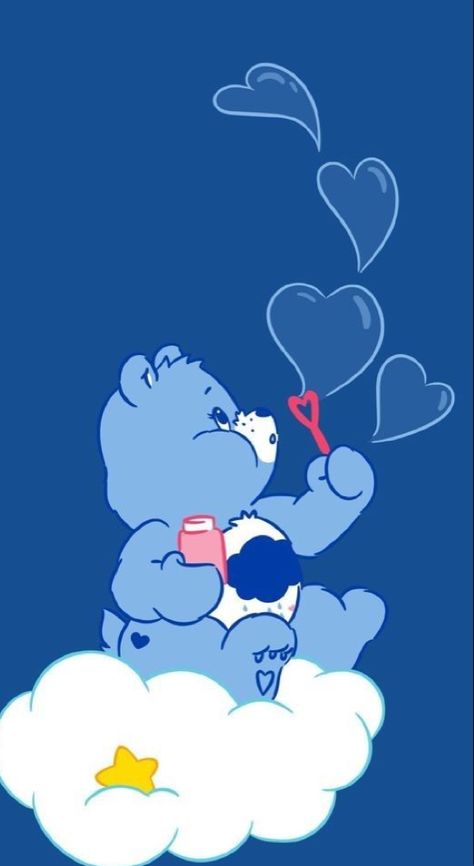 Grumpy Bear Aesthetic, Judge Doom, 80s Wallpaper, Ipad Image, Grumpy Care Bear, Care Bears Birthday Party, Bear Aesthetic, Care Bears Vintage, Care Bear Birthday