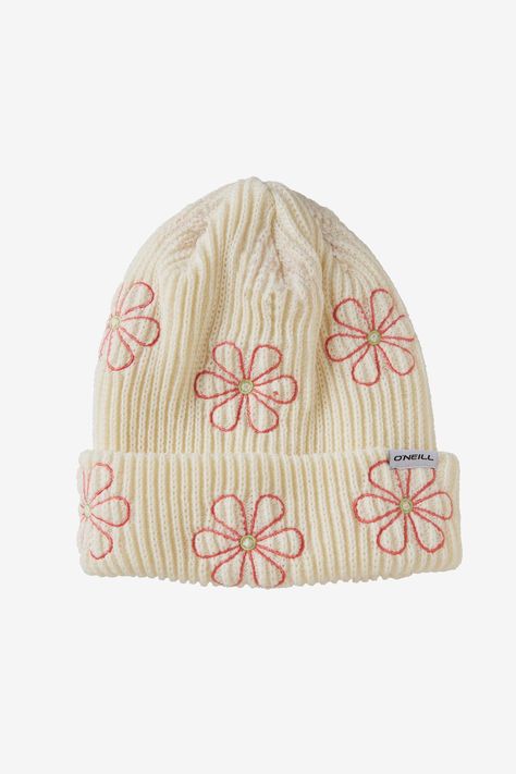 WOMEN'S GROCERIES EMBROIDERY BEANIE - ONE / WINTER WHITE #freewedding⭐ Embroidery Beanie, Cool Beanies, Embroidered Artwork, Jewelry Logo Design, Cute Beanies, Embroidered Beanie, Online Logo Design, Fire Fits, Cute Hats