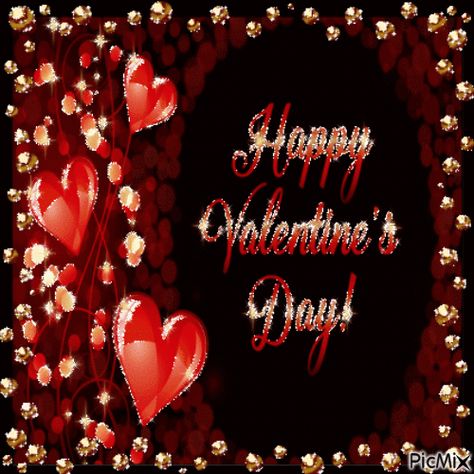 Valentine Symbols, Valentines Day Gif Images, Happy Valentines Day Gif, Valentines Day Post, Love Pic, Puppy Valentines, Happy Valentines Day Images, Valentines Day Messages, Moving Images