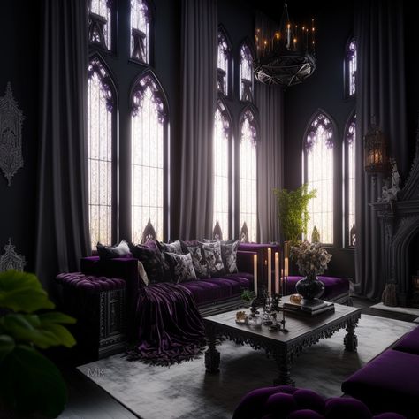 Victorian Coffee Table Decor, Goth Coffee Table, Miniature Mansion, Gothic Coffee Table, Gothic Living Room Ideas, Gothic Living Rooms, Gothic Home Interior, Goth Living Room, Gothic Victorian House