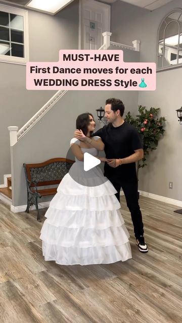 WeddingDance.net on Instagram: "Comment your Wedding Dress style👇 Learn your First Wedding Dance from TV Dance Stars 🪩 #firstdance #weddingdance #weddingdress #weddingweekends #wedding #groom #bride #dance #love #weddingtips #weddingdanceinspo" Dancers Wedding Dress, First Dance Wedding Dress, First Wedding Dance, Bride Dance, Wedding Dress Style, Wedding Info, Wedding Dance, Dance Moves, Wedding Dress Styles