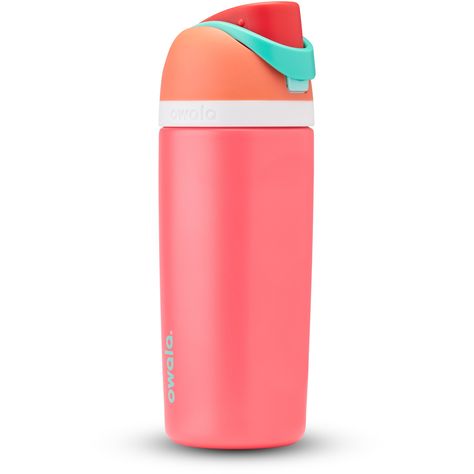 Great for everything from school to family hikes  the kids' 16 fl. oz. Owala FreeSip Insulated Stainless-Steel water bottle has a locking push-button lid that makes it easy for kids to sip on the go. Inflatable Rafts, Tubing River, Kids Climbing, Inflatable Paddle Board, Chalk Bags, Beach Gear, Training Gear, Kids Water Bottle, Cute Cups