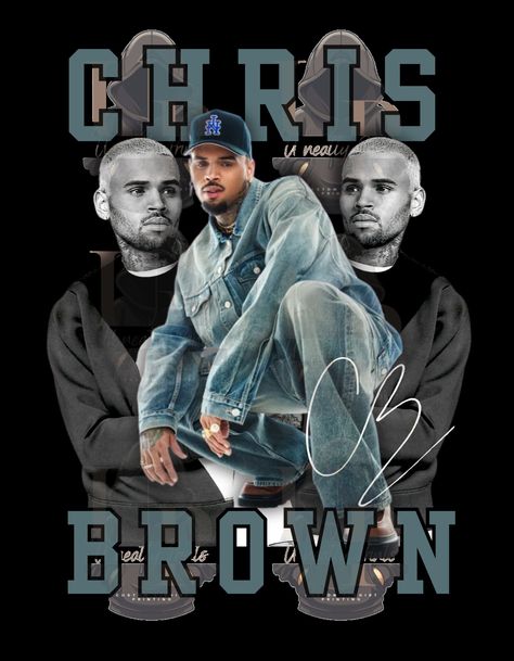 Chris Brown Shirt Design, Chris Brown Shirt, Chris Brown Funny, Chris Brown Art, Chris Brown Photoshoot, Brown Png, Chris Brown Outfits, Chris Brown Wallpaper, Typography Shirt Design