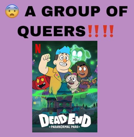 Dead End Paranormal Park Pfp, Dead End Paranormal Park Fanart, Ghost Park, Dead End Paranormal Park, Paranormal Park, Dead End, Dead Ends, Cartoon Memes, Scott Pilgrim