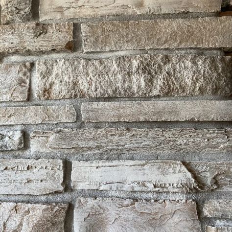 Dry Brush Stone Fireplace, Fireplace Finishes, Fireplace Whitewash, Whitewashed Fireplace, Whitewash Stone Fireplace, Painted Stone Fireplace, White Wash Fireplace, Grey Stone Fireplace, Fireplace Makeovers