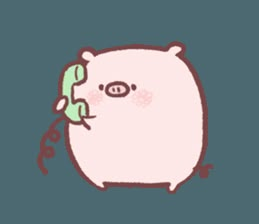 Tranh Ve Cute, Apps Kawaii, Pig Wallpaper, Images Kawaii, Art Mignon, Cute Pig, Line Line, Small Drawings, Logo Animation