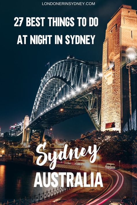 27 Best things to do in Sydney at night. What to do in Sydney at night | Sydney attractions | Sydney tourist attractions | #thingstodoinsydney #sydneyaustralia #australia #sydney Sydney Attractions, Sydney At Night, Things To Do In Sydney, Sydney Beaches, Open Air Cinema, Sydney Travel, Visit Sydney, Outdoor Cinema, Australian Travel