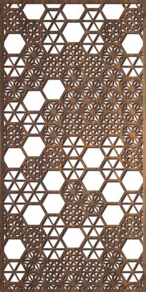 Kumiko — Lightwave Laser Cnc Jali Design Patterns, Cnc Jaali Design, Cnc Jali, Jalli Design, Wall Partition Design, Jaali Design, Laser Cut Panels, Japanese Woodworking, Laser Cut Patterns