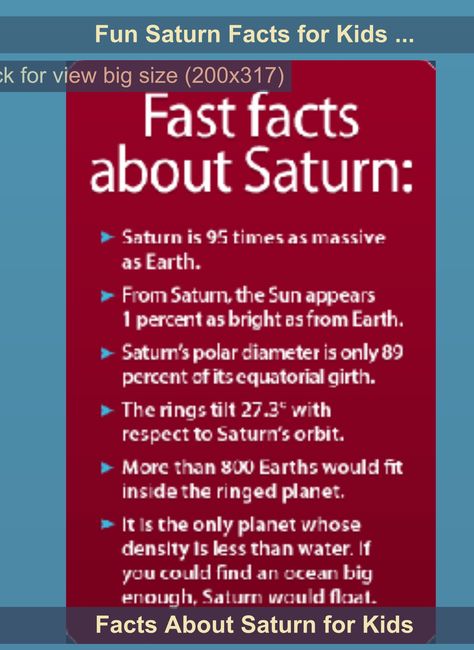 3rd Grade Science Projects, Facts About Saturn, Saturn Solar System, Astronomy Magazine, Ringed Planet, Planet Project, Solar System Projects, Really Good Comebacks, Good Comebacks