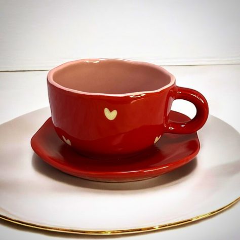 Start your day with warmth and elegance! ❤️☕🍰 Our Heartfelt Cappuccino Mug with Dessert Plate is the perfect duo to enjoy your favorite brew and a sweet treat! Add a touch of love to your coffee moments and dessert indulgence. 🌸 Buy Now ✨ https://shorturl.at/2xl9T For price or other inquiries: 💬 Drop us a message 📲 WhatsApp us at +91 8527620577 🌐 Visit www.clayfulhomes.com #clayfulhomes #cappuccino #mugandplate #tableware #ceramics #kitchenware #pottery #dinnerware #shopping #homedecor #ha... Ceramics Kitchenware, Pottery Dinnerware, Cappuccino Mugs, Sweet Treat, Dessert Plate, Cappuccino, Sweet Treats, Of Love, Dinnerware