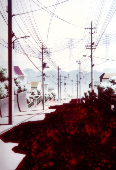 Serial Experiments Lain Lain Iwakura, Serial Experiments Lain, Power Lines, 90s Anime, Present Day, An Anime, Love Is All, Aesthetic Anime, New Art