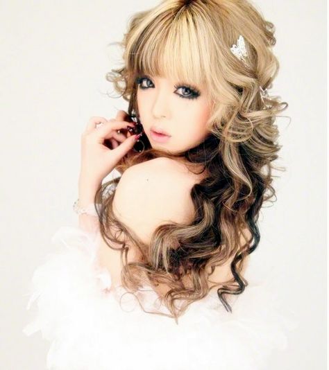 Gyaru Hair, Gyaru Aesthetic, Agejo Gyaru, Gyaru Makeup, The Cardigans, Gyaru Fashion, Hair Reference, J Fashion, Dream Hair