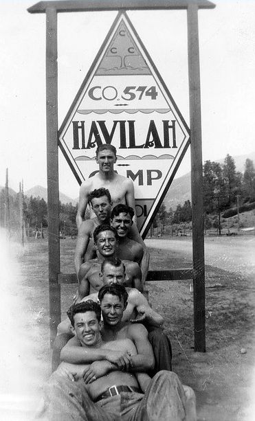 CCC (Civilian Conservation Corps) Camp, 1930s Trail Signage, 1930s Aesthetic, Camp Christmas, Camp Nanowrimo, Tom Brokaw, Conservation Corps, Forest Field, Works Progress Administration, Civilian Conservation Corps