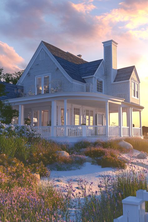 **Pin Description:**   Discover the timeless elegance of classic East Coast American beach houses, blending charm with coastal living. Perfect for those dreaming of serene shores and stunning sunsets. Explore more stunning designs!  **Hashtags:**   #TimelessElegance #BeachHouse #CoastalLiving #HomeDesign #ClassicArchitecture #EastCoastStyle #DreamHome #InteriorInspiration #LuxuryHomes #BeachfrontProperty #HomeDecor #RenovationIdeas #ArchitectureLovers #CoastalDecor #HomeGoals Modern Beach House Aesthetic, Luxury Lake House Interior, Old Money Beach House, Australian Homes Exterior, Nj Beach House, Beach Academia, Beach Houses Exterior, Houses On The Beach, Bunk Houses