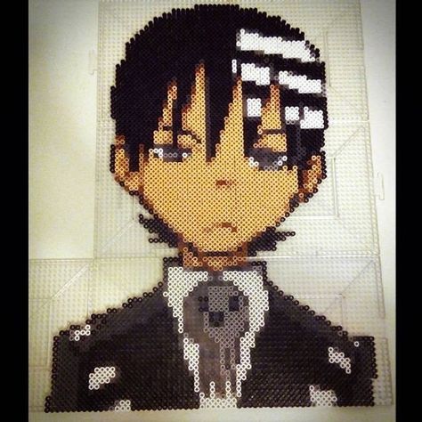 Perler Anime, Anime Perler, Anime Pixel, Pixel Beads, Perler Ideas, Perler Art, Pony Bead Patterns, Perler Bead Templates, Perler Crafts