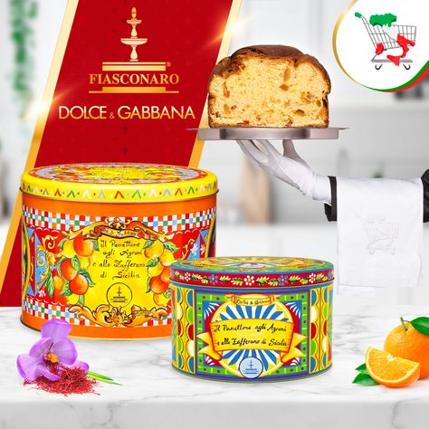 ✨ Indulge in the exquisite Fiasconaro & Dolce & Gabbana Panettones! 🍰✨

Sicilian Citrus & Saffron: A delightful blend of Sicilian citrus and saffron for a unique treat.

Sicilian Citrus & Chocolate: The perfect combination of citrus sweetness and rich chocolate.
Available at Supermarketitaly.com! 🇮🇹❤️

#Fiasconaro 🍊 #DolceGabbana 🎨 #Panettone 🍰 #ItalianFlavors 🇮🇹 #GourmetDelight ✨ Dolce And Gabbana