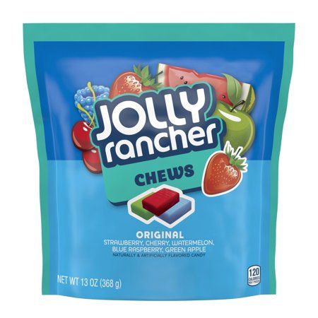 Jolly Rancher Chews, Jolly Rancher Hard Candy, Jolly Ranchers Candy, Filled Candy, Individually Wrapped Candy, Fruit Chews, Candy Brands, Chewy Candy, Jolly Rancher