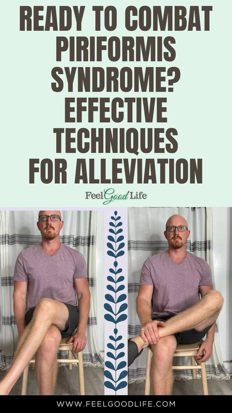 Combat Piriformis Syndrome with effective techniques designed for relief. These methods include stretches and exercises that target the piriformis muscle, reducing tightness and alleviating sciatic nerve pain. Ideal for anyone seeking non-invasive solutions, these practices can significantly improve mobility and comfort. Start incorporating these techniques into your routine for effective Piriformis Syndrome management. #PiriformisRelief #SciaticaPain #MobilityImprovement #NonInvasiveSolutions Piriformis Exercises, Piriformis Syndrome Exercises, Sciatic Nerve Exercises, Shoulder Pain Exercises, Sciatica Symptoms, Piriformis Muscle, How To Strengthen Knees, Piriformis Stretch, Gluteal Muscles