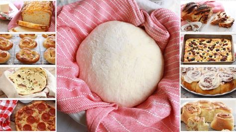 Crazy Dough: One Easy Bread Recipe with Endless Variations Best Baking Recipes, Crazy Dough, Gemma Stafford, Crazy Bread, Easy Bread Recipe, English Muffin Recipes, Homemade English Muffins, Best Baking, Bigger Bolder Baking