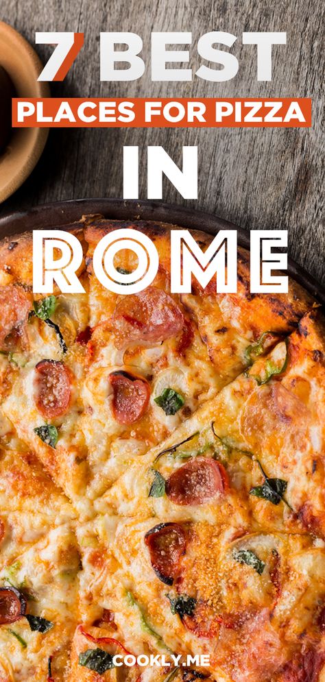 If you are looking for the best pizzas in Rome then this guide is for you! Here are 7 places that serve the best pizza in Rome. Best Pizza In Rome, Rome Shopping, Healthy Italian Recipes, Rome Food, Greek Vacation, Italy Trip Planning, Healthy Italian, Italian Holiday, Rome Travel Guide