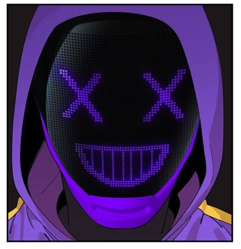 Neon Revenge, Neon Mask, Purple Mask, Dark Purple Aesthetic, Neon Purple, Animated Icons, Anime Oc, Future Design, Purple Aesthetic