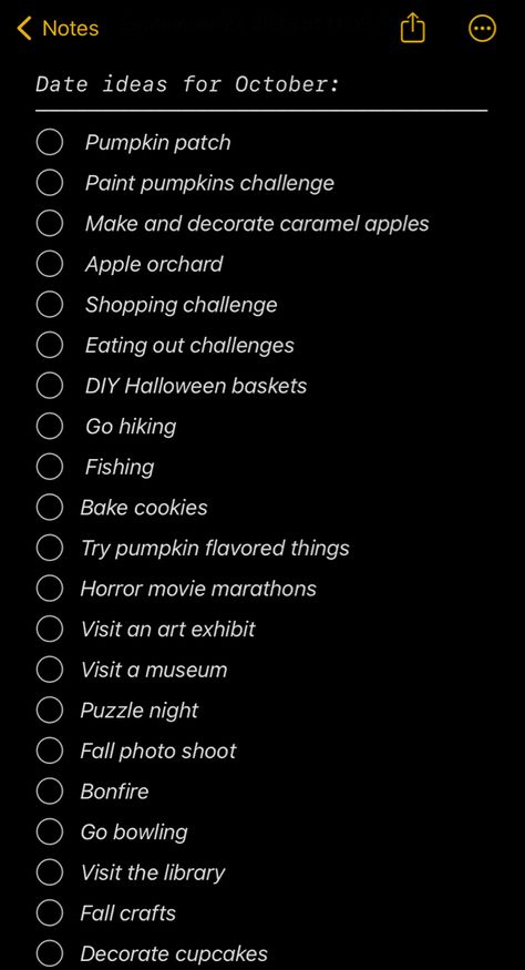 Easy, cute, cheap, and simple fun date ideas!!! 🍂 Cute And Cheap Date Ideas, Movie Date Basket Ideas, Fall Couple Dates Ideas, Fall Date Ideas List, Fun Date Ideas With Boyfriend, Date Ideas College Students, Spooky Dates Ideas, Cheap Cute Date Ideas, Things To Do In The Fall With Boyfriend