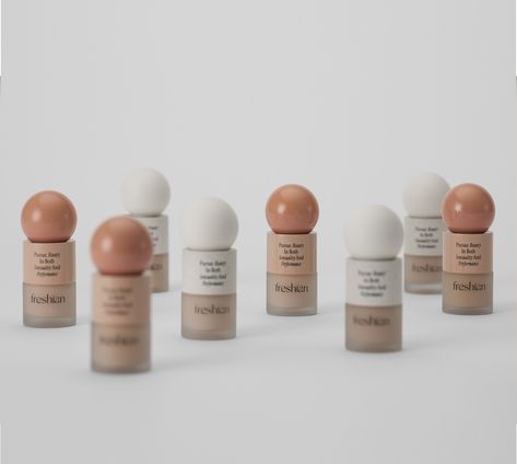 Freshian Egg Like Foundation on Behance Foundation Packaging, Design Industrial, Industrial Design, Product Design, Packaging Design, Egg, Foundation, Packaging, Graphic Design