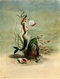 Ren Wicks, "Fish School," Mermaid Teaching a School of Fish Pin Up Mermaid, Mermaid Pin, Mermaid Illustration, Mermaid Fairy, Mermaid Painting, Mermaids And Mermen, Mermaid Decor, On The Ocean, Mermaid Print