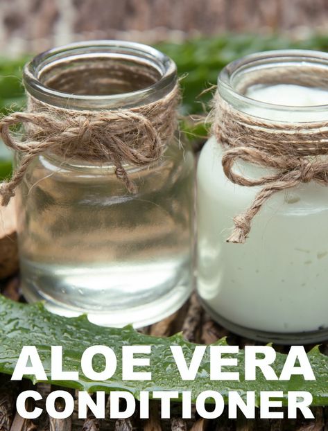 How to Make a Hair Conditioner with Aloe Vera Aloe Vera And Coconut Oil, Aloe Vera Diy, Aloe Hair, Diy Highlights Hair, Coconut Oil Hair Mask Diy, Coconut Oil Mask, Diy Conditioner, Aloe For Hair, Hairstyles For Fat Faces