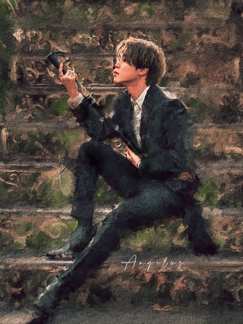 Angelus on Twitter: "Jimin 🍃… " Yoonmin Fanart, Angel Drawing, Jimin Fanart, Angel Painting, Kpop Drawings, Bts Drawings, Aesthetic Painting, Bts Chibi, Dark Photography