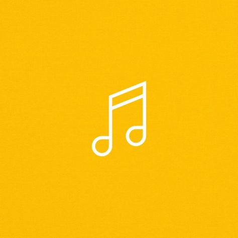 Yellow Music Icon, Ipad Stuff, Music Logo, Music Icon, Audi Logo, App Icon, Macaroni, Vehicle Logos, Ipad