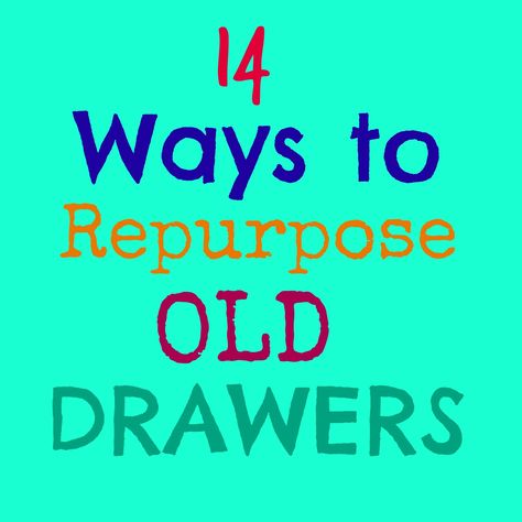 14 Fabulous Ways to Repurpose Old Drawers - some I never would have thought of! Dresser Drawer Bookcase, Crafts With Old Drawers, Recycle Drawers Projects, Things To Do With Old Drawers, Repurposed Drawers Diy Ideas Upcycle, Decorating With Drawers, Repurpose Drawers Diy Ideas, Crafts With Drawers, Ideas For Old Drawers