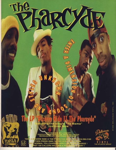 pharcyde ad The Pharcyde, Old Magazine, New Album, Hip Hop