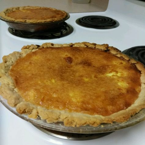 Transparent Pie Recipe, Transparent Pie, Buttermilk Chess Pie, Egg Custard Pie, Lemon Chess Pie, Shoofly Pie, Chess Pie Recipe, Pennsylvania Dutch Recipes, Custard Pie Recipe