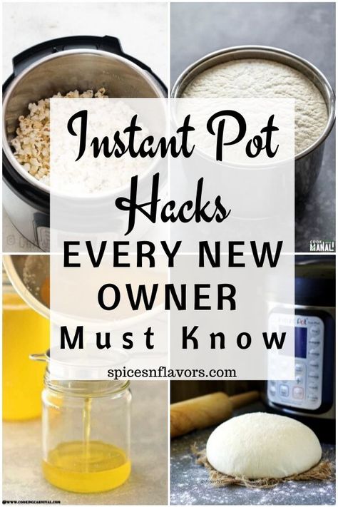 Move over the usual instant pot soups recipe as this collection of best Instant Pot Hacks would change the way you use your Instant Pot. Beverages, dried beans, crayons, dog food, yogurt, jam, tea, and even baked goods can all be made quickly and easily right in the Instant Pot. Ready to save even more time and money?Click through for all these awesome Instant Pot hacks!! #instantpot #instantpotrecipes #pressurecooker #pressurecookerrecipes #instantpothacks #instantpottipsandtricks #kitchenhacks Instant Pot Steamer Basket Recipes, Instant Pot Soups, Instapot Ideas, Cooking Knowledge, Man Recipes, Instant Pot Yogurt, Jam Recipes Homemade, Pressure Pot, Pot Dinners