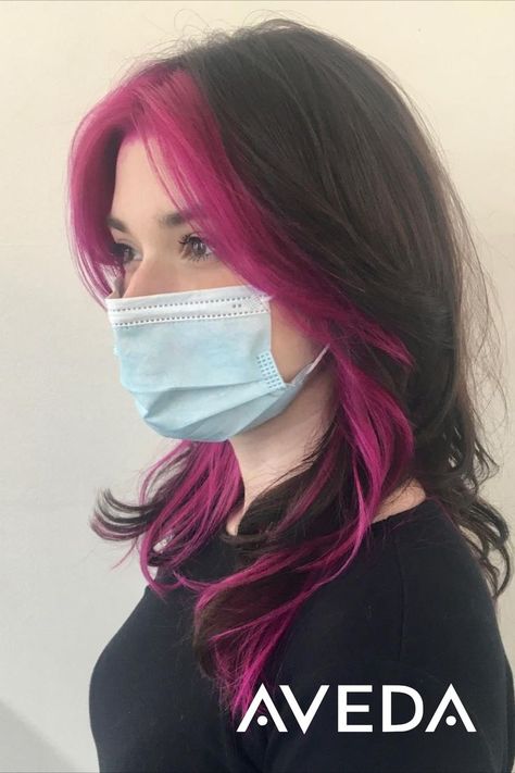 Pink Hair Dye, Hair Color Underneath, Extension Hair, Hair Color Streaks, Hair Streaks, Dyed Hair Inspiration, Pretty Hair Color, Dye My Hair, Hair Dye Colors