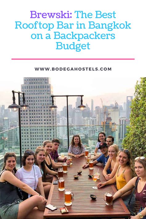 Bangkok Bucket List, Bangkok Tourist, Bangkok Shopping, Best Rooftop Bars, Bangkok Hotel, Bangkok Travel, Rooftop Bars, Sports Bar, Rooftop Bar