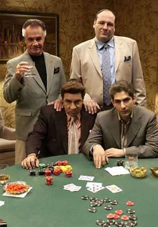 Will be playing some poker on New Year's Eve.  Better work on my game face! Alchemy Book, Sopranos Poster, Don Vito Corleone, James Gandolfini, Mafia Gangster, Gangster Movies, Steve Buscemi, Wise Guys, Tony Soprano