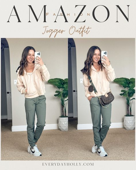 Follow my shop @everyday.holly on the @shop.LTK app to shop this post and get my exclusive app-only content! #liketkit #LTKfindsunder50 #LTKover40 #LTKtravel @shop.ltk https://liketk.it/4lkxe Everyday Holly, Jogger Outfits, Jogger Outfit, Athleisure Style, Joggers Outfit, Women Hoodies, Cozy Loungewear, Fall Layers, Athleisure Fashion