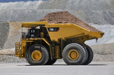 Caterpillar Announces Two New Ultra-Class Mining Trucks | OEM Off-Highway Mining Truck, Huge Truck, Caterpillar Inc, Truck Quotes, Caterpillar Equipment, Cat Caterpillar, Home Exterior Makeover, Mining Equipment, Exterior Makeover