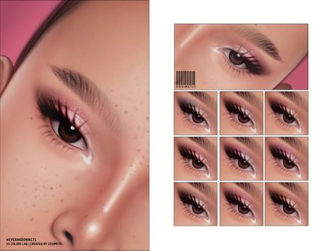 Mod Eyeshadow, Lotes The Sims 4, Sims 4 Cc Eyes, Sims 4 Tsr, Sims 4 Challenges, Sims 4 Cas Mods, The Sims 4 Skin, Makeup Cc, Play Sims 4