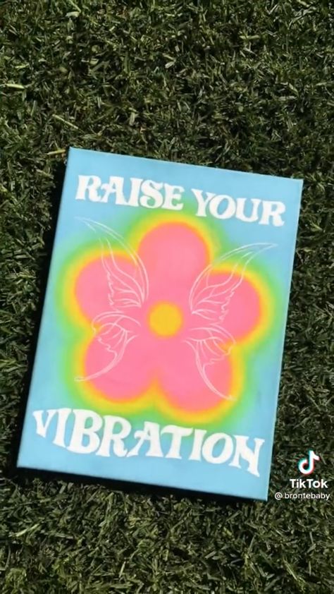 Aura Art, Canvas Art Painting Acrylic, Spiritual Paintings, Canvas Drawing, Hippie Painting, Simple Canvas Paintings, Cute Canvas Paintings, Canvas Painting Designs, Cute Paintings