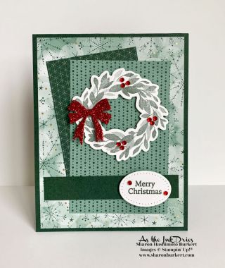 Lights Aglow Dsp, Wreath Cards, Santa Express, Cottage Wreath, 2022 Christmas, Christmas Card Crafts, Fall Mini, Elegant Cards, December 2022