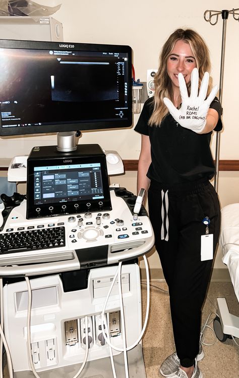 Sonographer Tattoo, Ultrasound Tech Photoshoot, Ultrasound Tech Graduation Party, Obgyn Sonographer Aesthetic, Ultrasound Tech Pictures, Ultrasound Student Aesthetic, Sonography Graduation Party, Travel Sonography, Ultrasound Tech Student