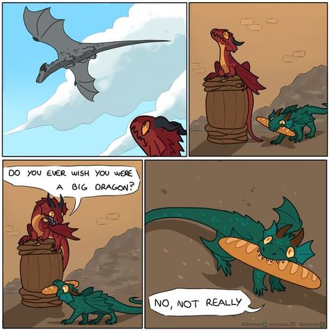 Dragon Comic Art, Dragon And Human, Dragon Comic, Big Dragon, Dragon Memes, Dnd Funny, Bd Comics, Creature Drawings, Dragon Pictures