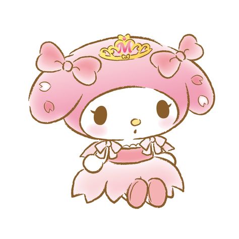 My Melody Flower Princess | Furyu My Melody Flower, Princess Melody, Hello Kitty Videos, Flower Princess, Spiderman Art Sketch, My Melody Wallpaper, Melody Hello Kitty, Hello Kitty Characters, Kitty Drawing