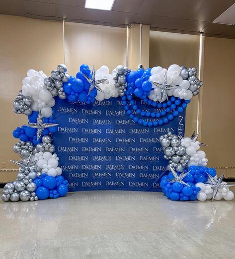 Simple and easy with a little added fun! . . . . #buffaloballoons #corporateballoons #balloonsinbuffalo #balloonsbuffalo #buffalony Backdrop Design, Balloon Art, Balloon Bouquet, Buffalo Ny, 80th Birthday, Art Business, 30th Birthday, Bday Party, Balloon Decorations