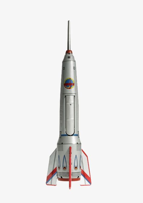 Rocket Ship Design, Rocket Png, Toy Rocket, Crazy Toys, Space Probe, Rocket Design, Retro Rocket, Vintage Png, Pop Art Canvas