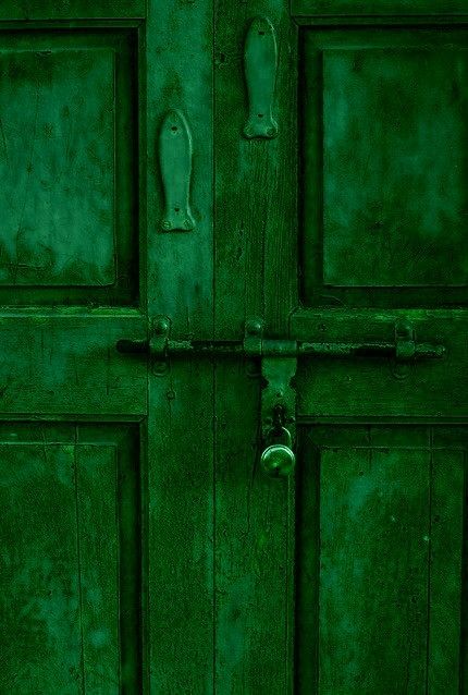 aportalofcolors: ∞ A Portal of Infinite Colors ∞ Behind The Green Door, Green Shot, Prime Colors, Green Inspiration, Green Door, Green Collection, Simple Green, Beautiful Doors, Colour Board