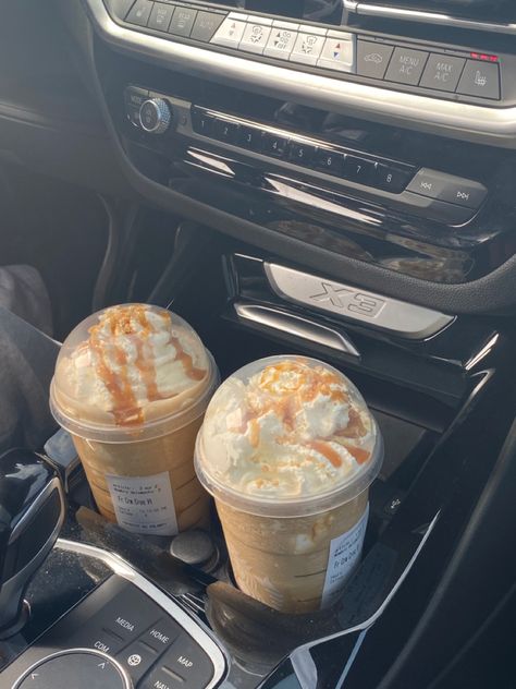 Starbucks In Car, Kids Menu, In Car, Bmw X3, Aesthetic Food, Dream Life, Donuts, New Baby Products, Ice Cream